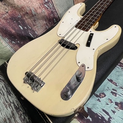 1966 neck & 1968 Tele Bass Body Blonde Relic